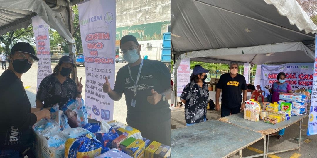 FreeMakan Volunteers Assist At Medical Camp