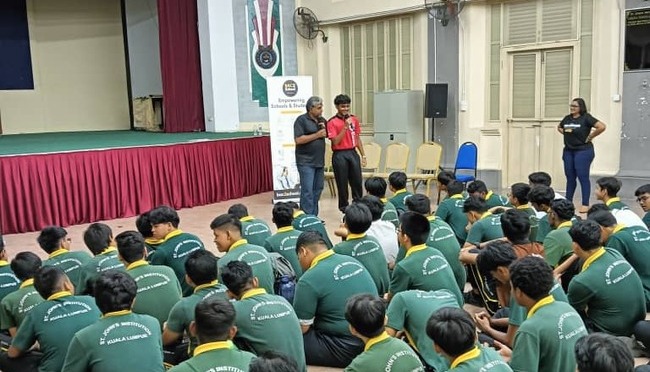 Critical Thinking Session at SMK St. John, KL