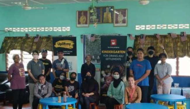 Kindergarten Set-Up at Orang Asli Settlement Kg. Serigala